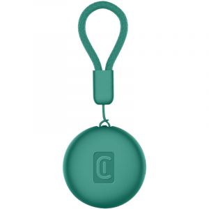 Cellularline Tracy TAG - Trouver des Objets Compatible avec Apple iOS Find Me - Compatible avec Les Accessoires Airtag - Batterie rempla&ccedil;able (dur&eacute;e de 1 an) - R&eacute;sistant &agrave; l'eau - Vert
