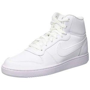 Nike Ebernon Mid, Chaussures de Basketball Homme, Blanc White 100, 41 EU