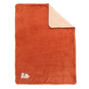 Nattou Couverture b&eacute;b&eacute; supersoft 100x75 cm jim et bob - Orange