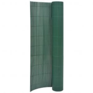 VidaXL Cl&ocirc;ture de jardin double face 110x300 cm Vert