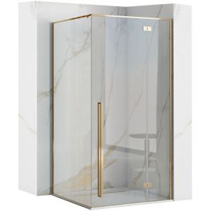 Réa Cabine de douche fargo 90x90 gold