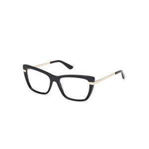 Guess Femme GU50246 001 Montures optiques Acétate Noir Carré Normale
