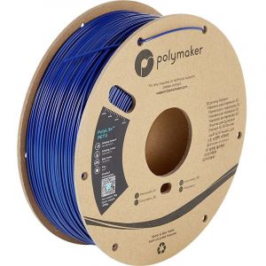 Image de Polymaker PB01007 PolyLite Filament petg résiste à la chaleur, résistance élevée à la traction 1.75 mm 1000 g bleu 1 pc