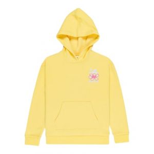 Roxy Fille Surf Feeling Hoodie Brushed Pull-Over, Lemon Drop, 10 Ans EU