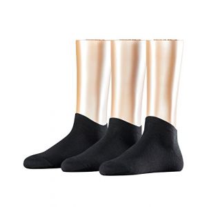 Image de Esprit Chaussettes Lot de 3 paires de chaussettes invisibles en coton Noir - Taille 36