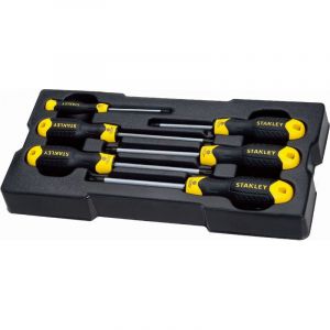 Stanley Transmodule Jeu de Tournevis Cushiongrip Torx, 6 pcs - STMT1-74182