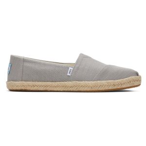 Toms Femme Alpargata Rope Classic Semelle de Mocassin, Medium Grey, 40 EU