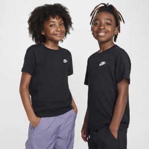 Nike JUNIOR K NSW TEE EMB FUTURA LBR black, Apparel, Black, taille: 170 - Couleur Noir - Taille 170