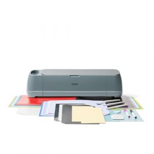 Cricut Maker 4 Kit Essentials plotter de decoupe, adapté pour, Papier cartonné, Vinyle permanent, Vinyle thermocollant (Exclusivité Amazon 2025)