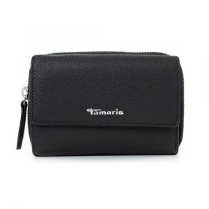 Tamaris Amanda Zip Around Wallet Black [198759] - porte-monnaie porte monnaie