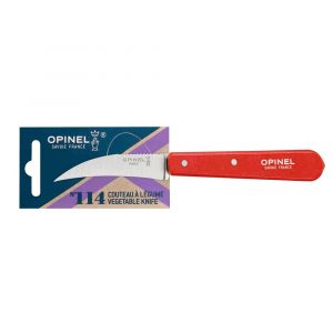 Opinel Couteau À Légumes N°114 Rouge Paysage