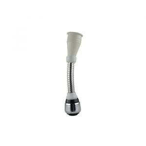 Flexible brise-jet ventouse à emboitement pour col de cygne, 2 jets, 10L / min