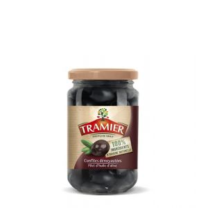Tramier Olives noires confites 100% d ingr&eacute;dients naturels 150g
