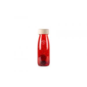 Bouteille sensorielle float rouge