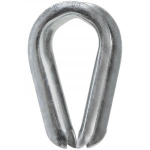 Chaubeyre Cosse cœur 6899/A 4mm acier zingué 8130504