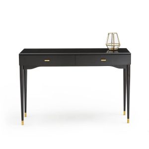 Image de Console, 2 tiroirs, NOVANI Noir Taille Taille Unique