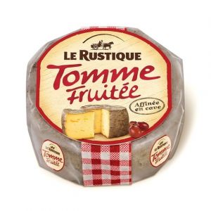 Le rustique Tomme fruit&eacute;e