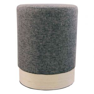 Pouf (30 cm) Scandinavie Gris anthracite