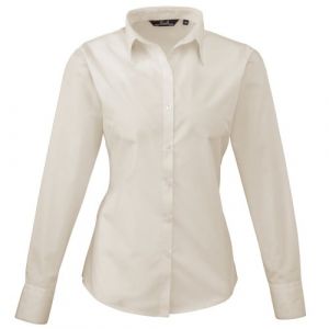 Premier Chemise en popeline à manches longues pour femme de la marque - Multicolore - 36