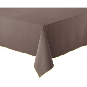 Declikdeco Nappe recyclée Grace Café ? 170 x 300 cm