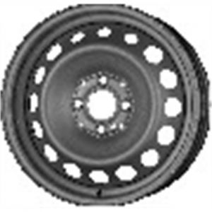 H.Koenig Jante tôle 15 pouces - 4 Trous - 5,5X15 4X100 ET42 AL60