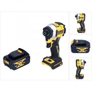 Dewalt DCF850N Visseuse &agrave; chocs sans fil 205Nm 1/4" 18V sans balais + 1x Batterie 4,0Ah - sans chargeur