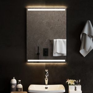 VidaXL Miroir de salle de bain à LED 50x70 cm - N/A