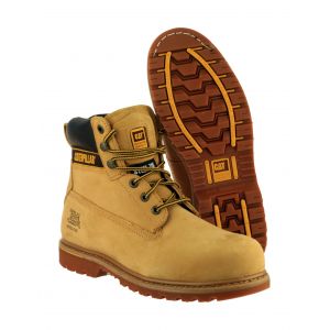 Image de Caterpillar Chaussure de sécurité montante Holton S3 HRO SRC Honey miel Taille 41