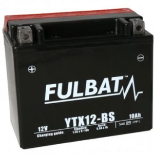 Image de Fulbat Batterie AGM YTX12-BS 12V 10Ah 180A Longueur: 150 x Largeur: 87 x Hauteur: 130