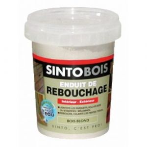 Sinto Enduit de rebouchage - Bois clair - Seau de 450g -