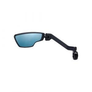 BBB cycling CityView Rétroviseur de vélo électrique côté Gauche – Convient pour Guidon Ø 19-26 mm – Revêtement antireflet – Noir - BBM-05L