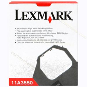 Lexmark 11A3550 - Ruban d'encre noire