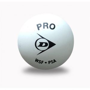 Image de DUNLOP Balles de squash blanches pro - 1 douzaine (SPORT AND TREND, neuf)