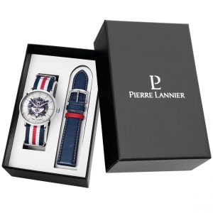 Pierre Lannier Montre Homme &Eacute;lys&eacute;e - 459C129 Bracelet Nylon Multicolore