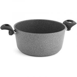 Ballarini Zwilling Casserole 2 poign&eacute;es Cortina Granitium Eco induction 24 cm