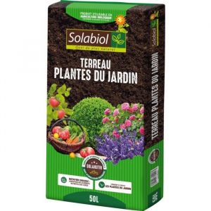 Solabiol Terreau Plantes du jardin - Sac 50 L - UAB