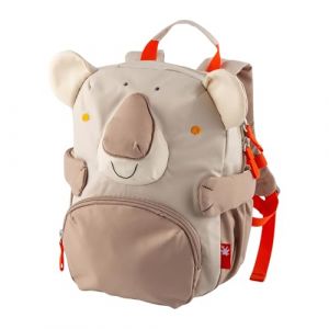 Sigikid Sac à dos pour enfants de 2 à 5 ans, robuste, léger, adapté aux enfants, pour crèche, excursions, loisirs, 5,2 l, Gris/koala, s, Décontracté