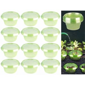 Royal Gardineer 12 anneaux anti-limaces - Répulsif écologique - Accessoire de jardinage