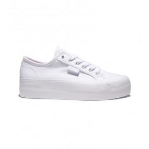 DC Shoes Manual Platform Sneakers blanc
