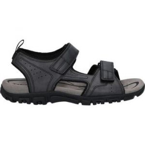 Geox Garçon Uomo Sandal Strada B, Noir, 41 EU