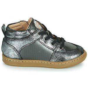 Shoo Pom Baskets montantes enfant BOUBA GANG Argenté - Taille 20