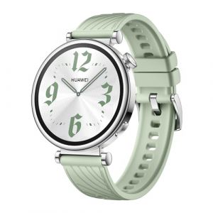 Huawei Watch GT 4 Montre Connectée Femme Jusqu'à 14 Jours d'autonomie - Compatible avec iOS et Android - Suivi de la fréquence Cardiaque - Montre Sport, SpO2 et GPS - 41MM Vert Version FR