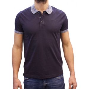 Cerruti Polo Manches Courte Bicolore Santerno Homme