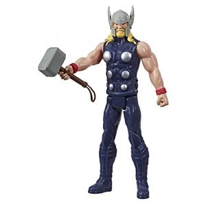 Marvel Hasbro Avengers Titan Hero Series Blast Gear Figurine Thor, Jouet de 30,5 cm, inspiré de l'univers, Enfants à partir de 4 Ans, E7879ES0, Multicolore