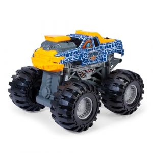 Dickie Toys Raptor Monster Truck (38,5 cm) &ndash; Tr&egrave;s Grand Camion Dinosaure &agrave; partir de 3 Ans avec Roue Libre et Suspension, Voiture Jouet pour Enfants, avec Plate-Forme