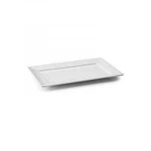 Lacor Plateau Rectangulaire en Mélamine - 30 x 21cm - Blanc