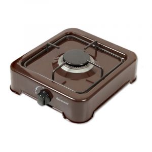 Ravanson Cuisinière à gaz à 1 brûleur K01BR brun
