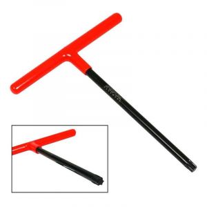 Clé RFX Pro (Noir/Orange) empreinte standard avec poignée caoutchouc - Tête Torx T45 pour