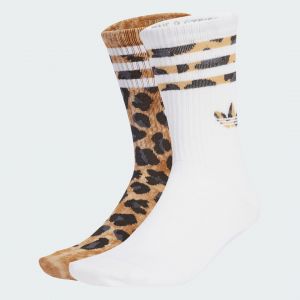Adidas Chaussettes Leopard mi-mollet (2 paires)