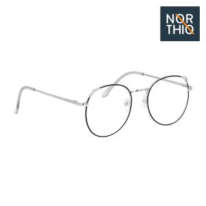 Northio, Lunettes Anti Lumi&egrave;re Bleue - Chat - Argent / Noir